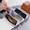 Portable Glasses Sunglasses Multi Grid Folding Travel Portable Storage Box