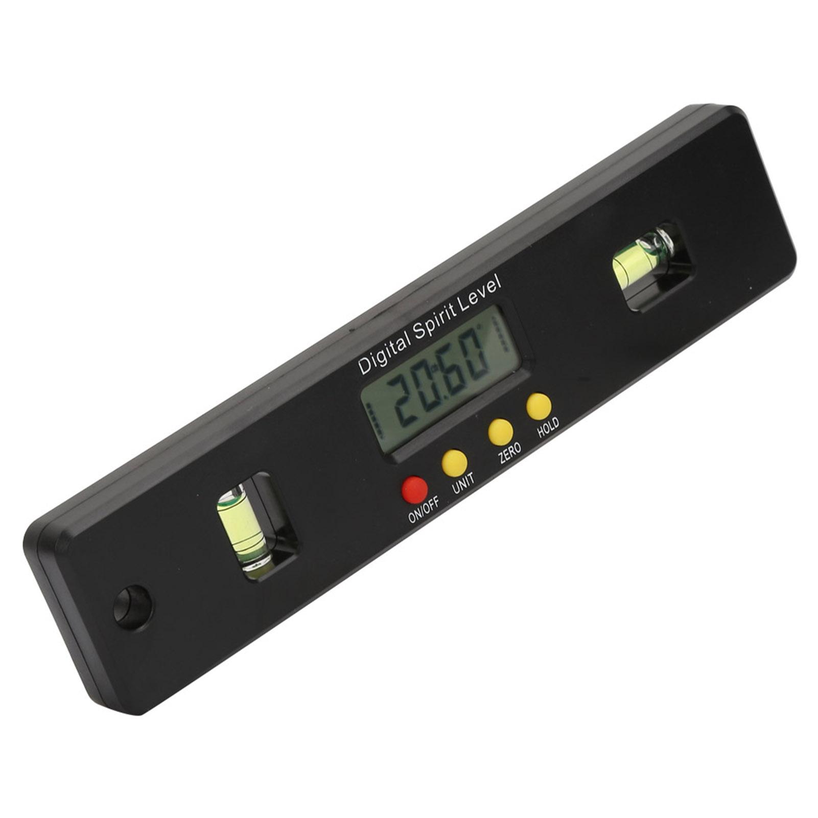 

360 градусов Мини Цифровой Транспортир Угломер Инклинометр Магнитное Дно (200мм)