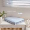 Washed Cotton Flat Sheets Summer Breathable Bedroom Bedding Mattress Cover Soft 180x230cm Household Ins Comfortable Plaid