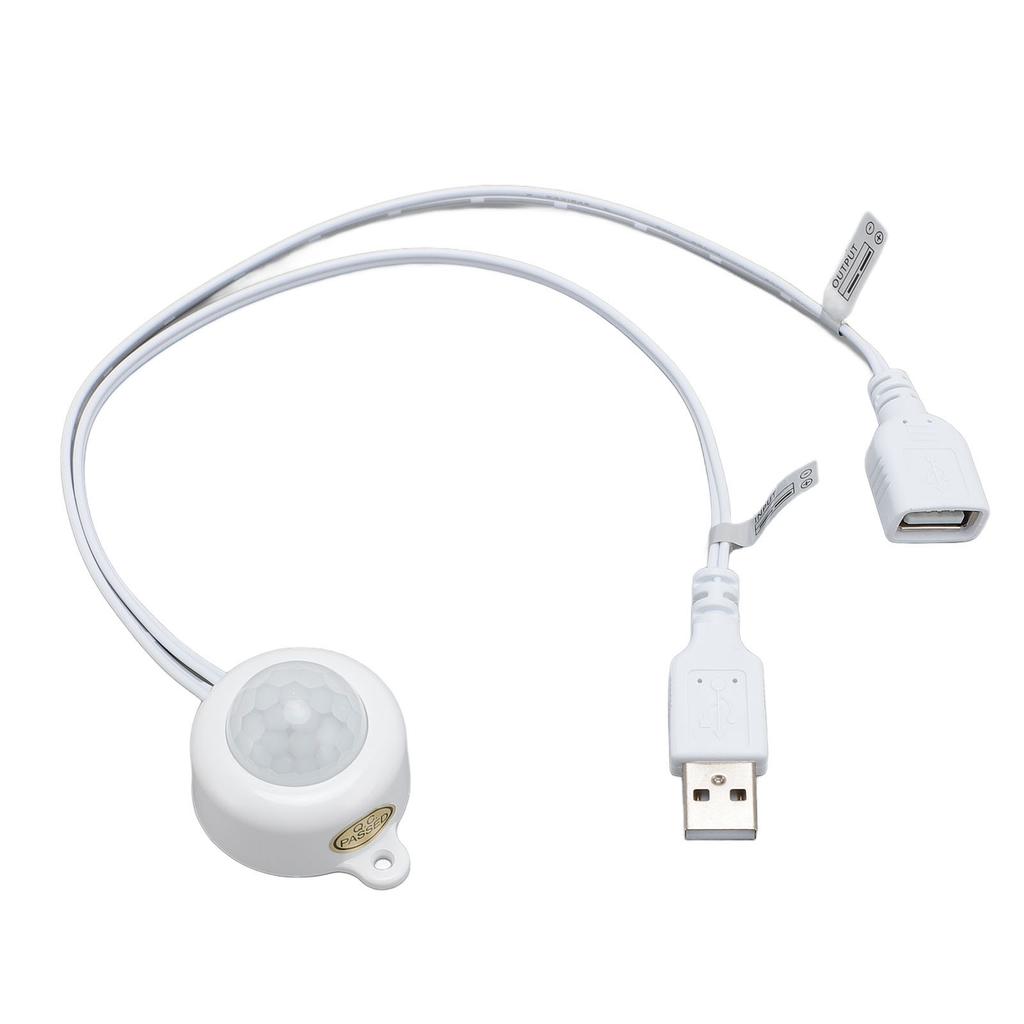 PIR Motion Activated Sensor USB Interface Plug and Play 5V To 24V Infrared Sensor Controller for Light Control