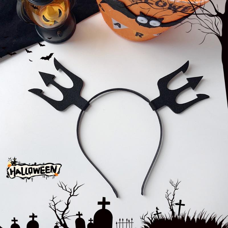 Halloween Funny Pumpkin Ghost Bat Side Clip Top Clip Festive Atmosphere Hair Accessory