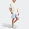 Adidas Originals Enjoy Poly Shorts Drei Streifen Logo Print Sportshorts Herren Shorts Hellrosa Blau IT8186