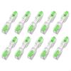 10Pcs Quick Connection Wire Terminals for 0.5-4Mm² Hard & 0.5-2.5Mm² Soft Cables with Push Button Design Easy Installation M4YD