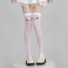 Cat Ear Kawaii Stockings Printed Design Women Long Socks Sweet Knee High Socks  Daily