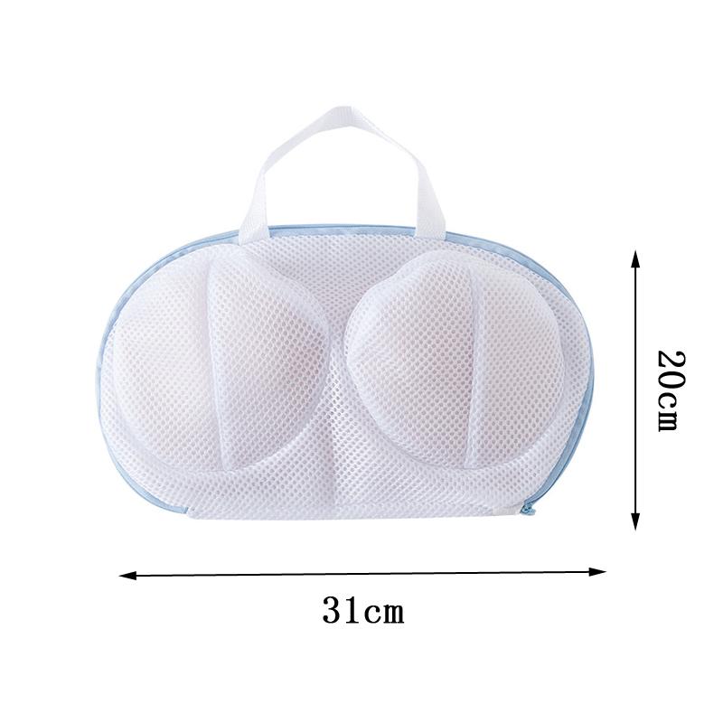 Machine-wash Special Home Use Polyester Anti-deformation Bra Mesh Bags Laundry Brassiere Bag Cleaning Underwear Sock Cartoon