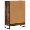 Bookshelf Smoked Oak Finish 60 x 30 x 86.5 cm Particleboard