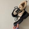 Women's Fur One Thick Bottom Heightening a Footstool Winter Lightweight Padded Warm Snow Boots Non-slip Wear Casual Sneakers