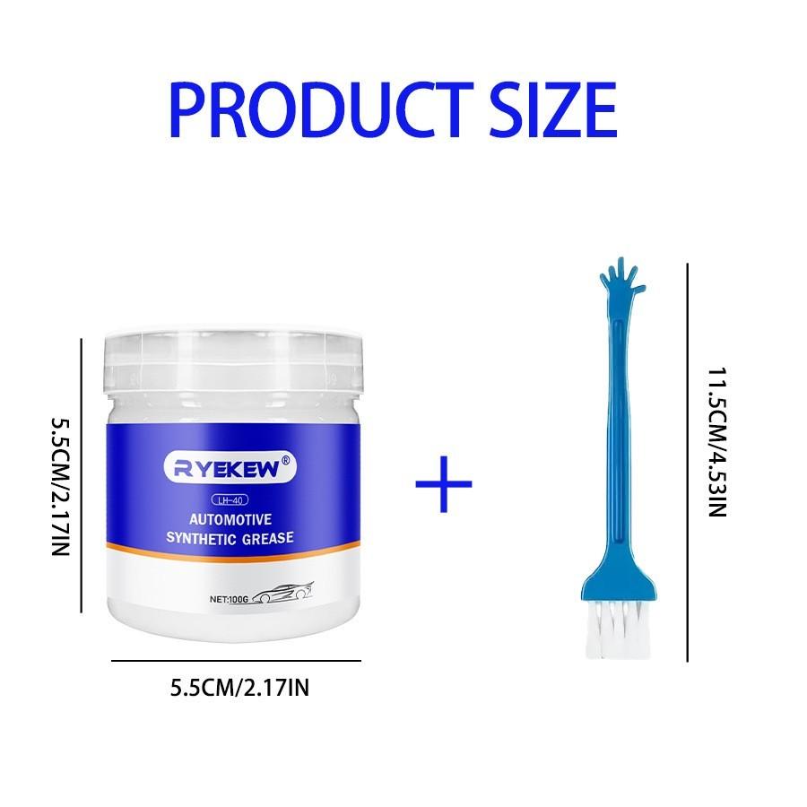 

Многоцелевая синтетическая смазка - Смазка для направляющих автомобильных дверей, Обслуживание направляющих люка и подвижных частей | Всесезонная водостойкая