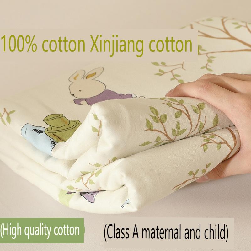 Premium A-Klasse Gebürstete Baumwolle Bettlaken-Set Weiche Atmungsaktive Bettwäsche-Essentials Heimtextilien