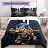 Cristiano Ronaldo 77 Customize Your Name Bedding Set Breathable Duvet Cover with Pillowcases Home Decoration Birthday Gift
