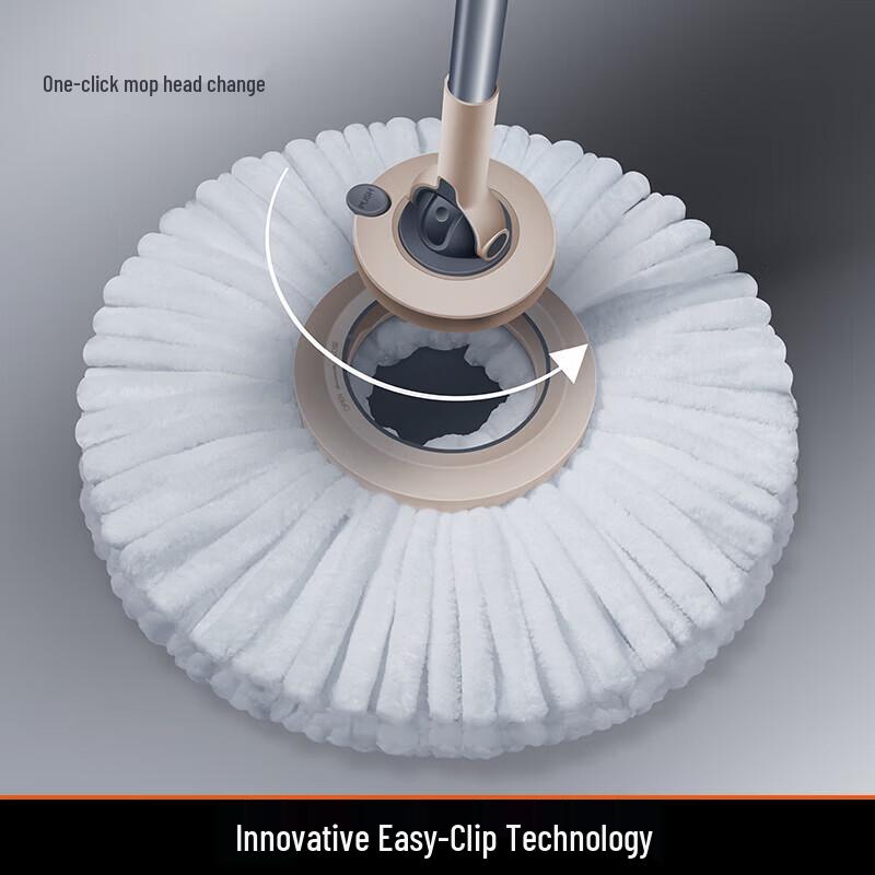 Hands-free Rotary Spin Mop