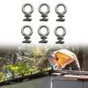 6Pcs Car Roof Bar Bracket Clamp Bolt Vehicles Storage Luggage Rack Clip Style A