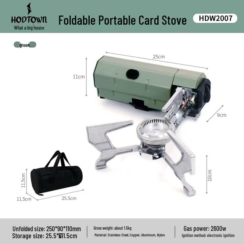 Hodtown Portable Foldable Gas Stove