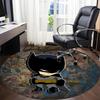 1pc Batman Comics Office Round Area Rug, Under Office Chairs Bedroom Living Room Home Decor, Room Deco, Available In Various Sizes