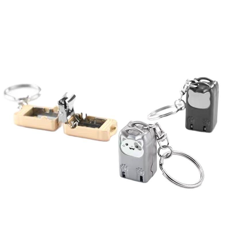 Compact Foldable German Stainless Steel Nail Clipper Set with Anti-Splash Design