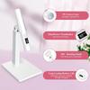 Mini UV Gel Nail Lamp Portable Rechargeable Nail Dryer for Gel Polish 20s/60s Dual Timer Modes with Stand and 4 Silicone Heads Home Manicure Kit