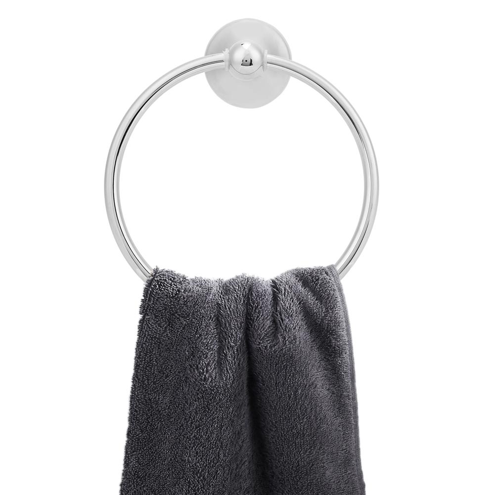 Handtuchring aus Edelstahl Verschleißfest Rostfrei Handtuch Rundhalter für Badezimmer Handtuchring