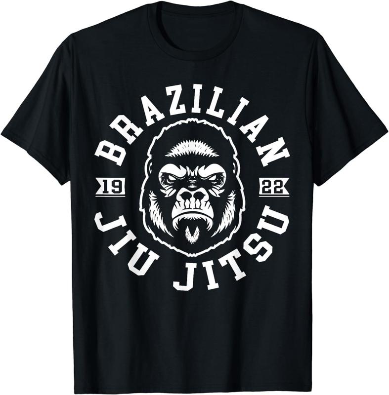 NEW LIMITED Brazilian Jiu Jitsu BJJ Vintage Gorilla Unisex T-shirt S