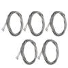 10Pcs Bike Shifter Cable Stainless Steel Rustproof Bicycle Gear Cable Shift Cable Wire for Mountain