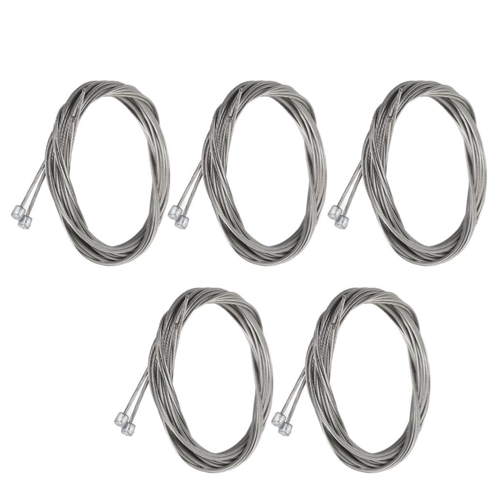 10Pcs Bike Shifter Cable Stainless Steel Rustproof Bicycle Gear Cable Shift Cable Wire for Mountain