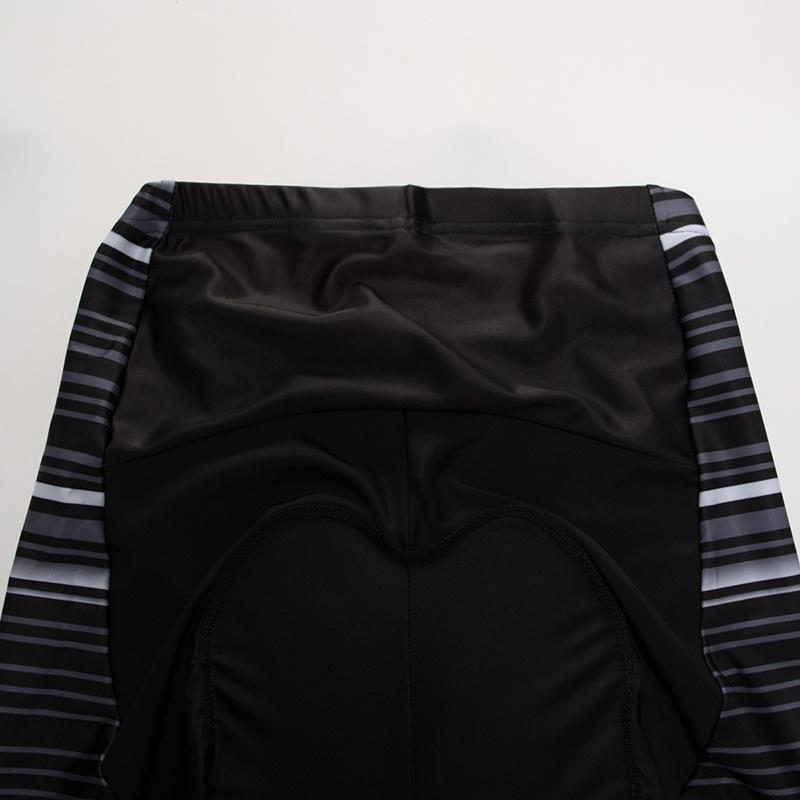 Anti-sweat Short Sleeve Cycling Jersey Black Bib Pants Bicycle Clothing Set Sport Jerseys Contrast Color Stripe Men Cycling Clothes Suits