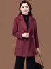 Women's Slimming Double-Faced Cashmere Coat - High-End Winter 2025 Collection for Middle-Aged Women