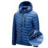 Winter Men Mountain Ski Warm Padded Coats Fashion Men Cotton Thick Down Parkas Men Windbreaker Thermal Hooded Jackets Clothing