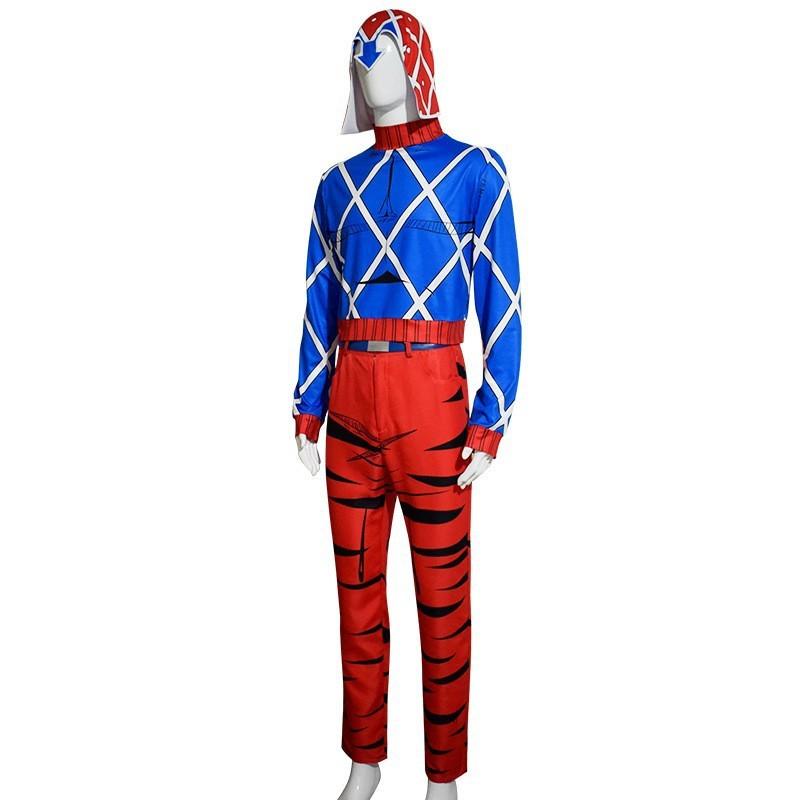 Adventure Bizarre Jojos Cosplay Costume Durable Polyester Anime Enthusiasts