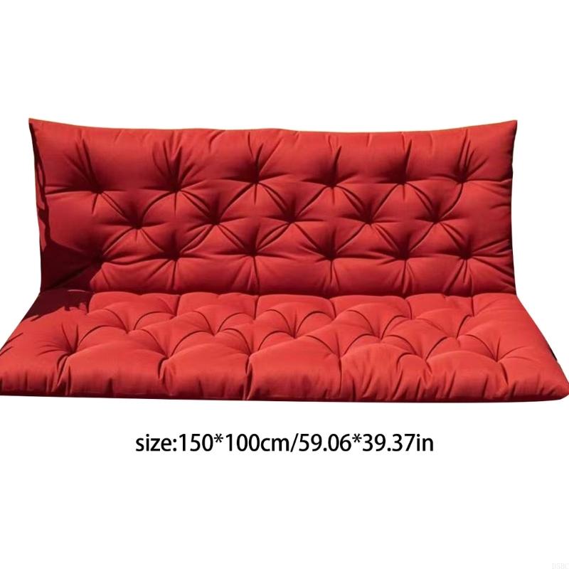 Comfort Focused Swing Swing Cushion Waterproofie Swing Cushions 60x40Inch Thicked Cotton Filling Slip Proof Base
