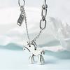 New Creative Retro Money Jewelry Personality Animal Pony Clavicle Chain Horse Pendant Necklaces Birthday Gift for Horse Lover