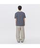 Keoseuuteommellou Navy Striped T-Shirt Cwtam26423Nyd