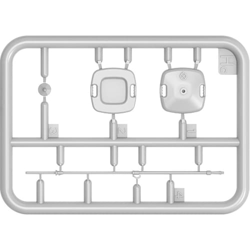 Miniart 1/35 Scale Street Furniture, Appliances, and Parasol Plastic Model MA35647 (Molded Color)