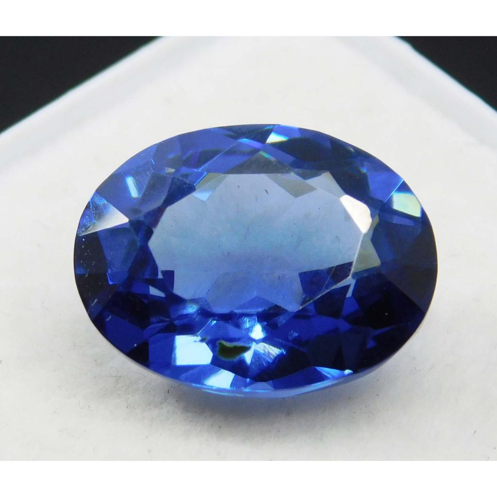 Natural Oval Shape 9.22 Carat Blue Sapphire Loose Gemstone CERTIFIED Ring Size A-1643