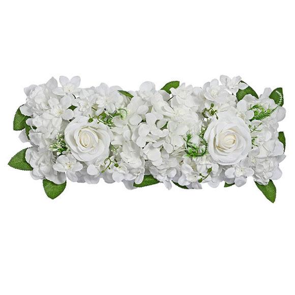 Simulation Long Flower Row Wedding Hotel Banquet Long Table Flower European Arch Trailing Flower Wedding Party Decoration Flower