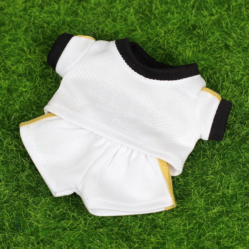 

1 Set 17cm Labubu Football Size 10 Clothing V1V2 V3 Labubu Doll Size 7 Clothing
