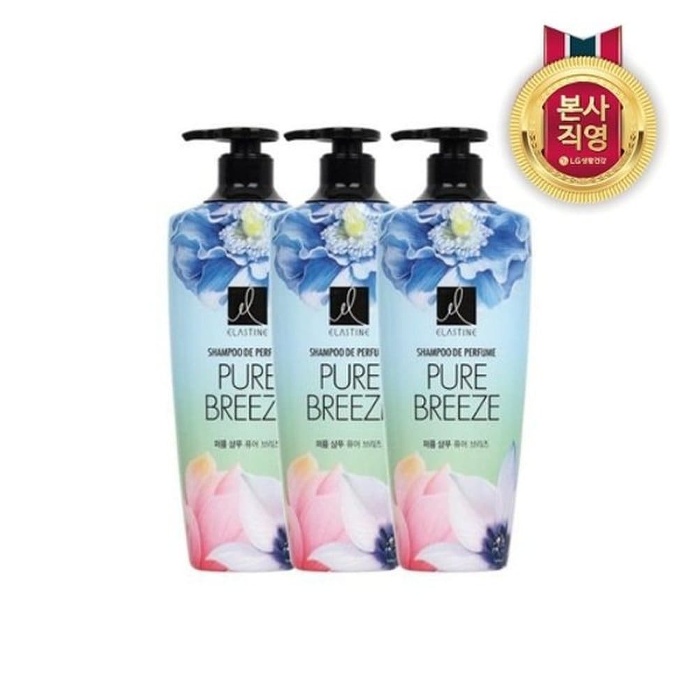 

ELASTINE Парфумований шампунь Pure Breeze 600 мл x 3