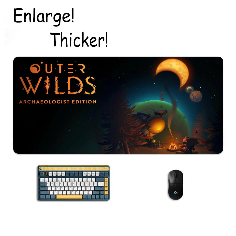 Gamer Outer Wilds Mouse Pad Xxl Large Mouse Pad Smooth Surface For Gaming Nonslip Comfortable Desk Mat