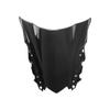 YUANYE Windschutzscheibe, Yamaha Motorrad-Bildschirm YZF R3 R25 Motorrad-Windschutzscheibe Windschutzscheibe 2015-2018 (Schwarz)