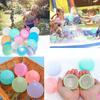 6-60Pcs Reusable Water Balloons Quick Fill Self Sealing Water Bomb For Summer Games Children'S Adult Outdoor Activities Toy Gift