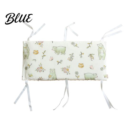Easy Install Crib Protector Breathable Bumper Pad for Toddler Bed Soft Cotton Bed Rail Baby Shower Gift Newborns with Secure Straps Washable