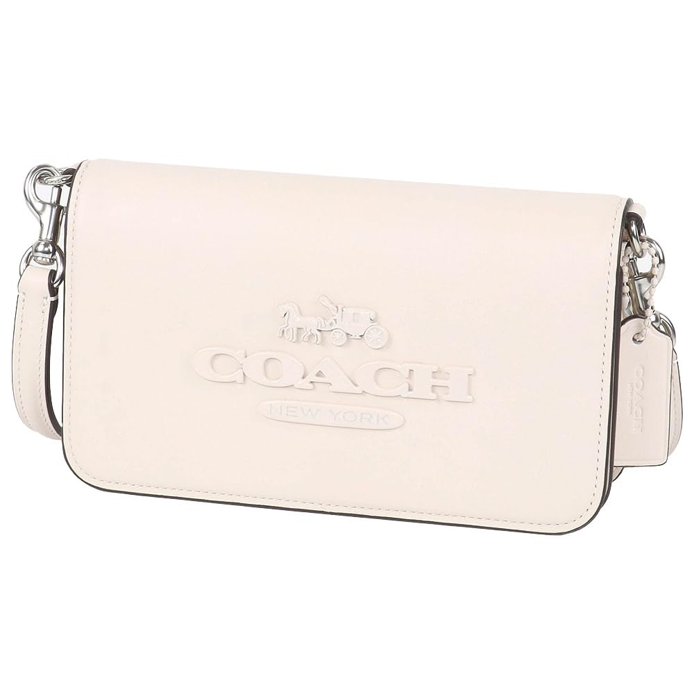 

Coach CT778 SVHA Mini Shoulder 2-Way Bag, Silver/Chalk, Outlet, Women s [Used]