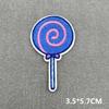 Cute Cartoon Small Embroidery Patches For Clothing Candycherry Patch Iron On Patches On Clothes Fusible Patch Stickers Badges