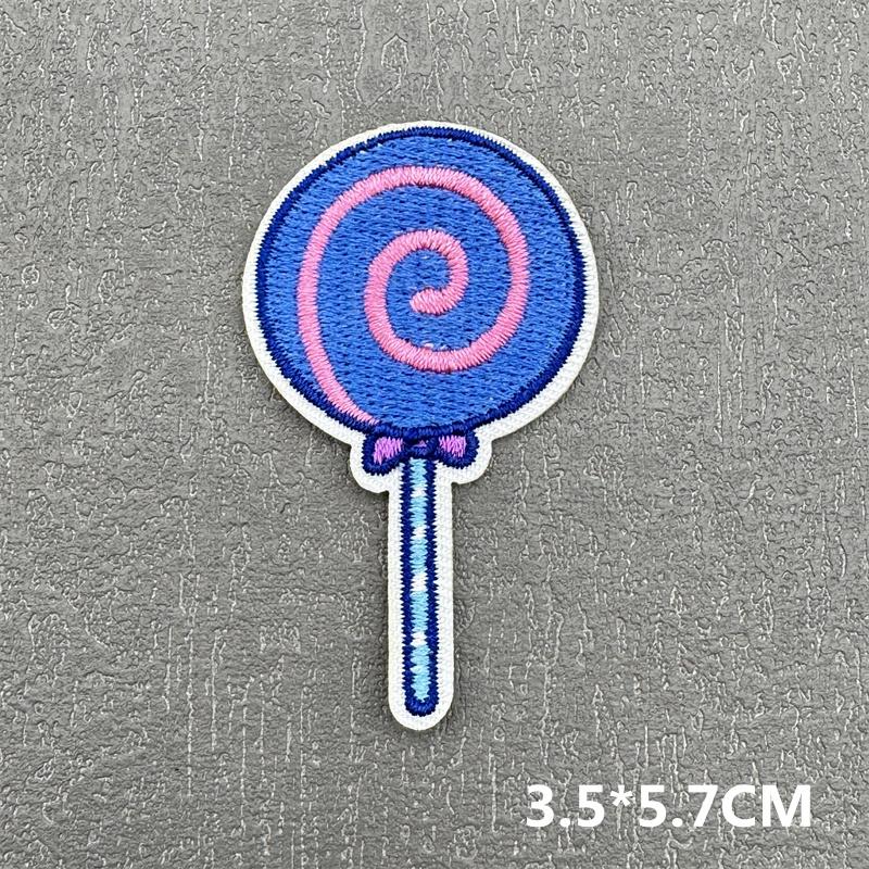 Cute Cartoon Small Embroidery Patches For Clothing Candycherry Patch Iron On Patches On Clothes Fusible Patch Stickers Badges