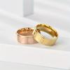 1Pc Fashionable, Fashionable, Versatile and Minimalist Design Titanium Steel Ring, A Fashionable Ring Suitable for Men and Women