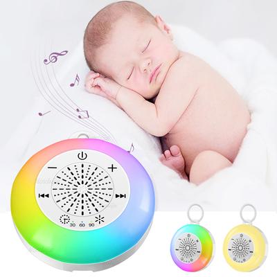 Máquina de Ruído Branco para Bebê Recarregável por USB Máquina de Dormir Desligamento Programado 22 Músicas Sons Calmantes Auxílio para Dormir Player para Bebês Adultos