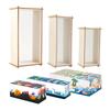 Unique Silicone Epoxy Resin Mold Table Decorations DIY Silicone Crafts Molds Bookshelf Ornaments Mould for Resin Crafts