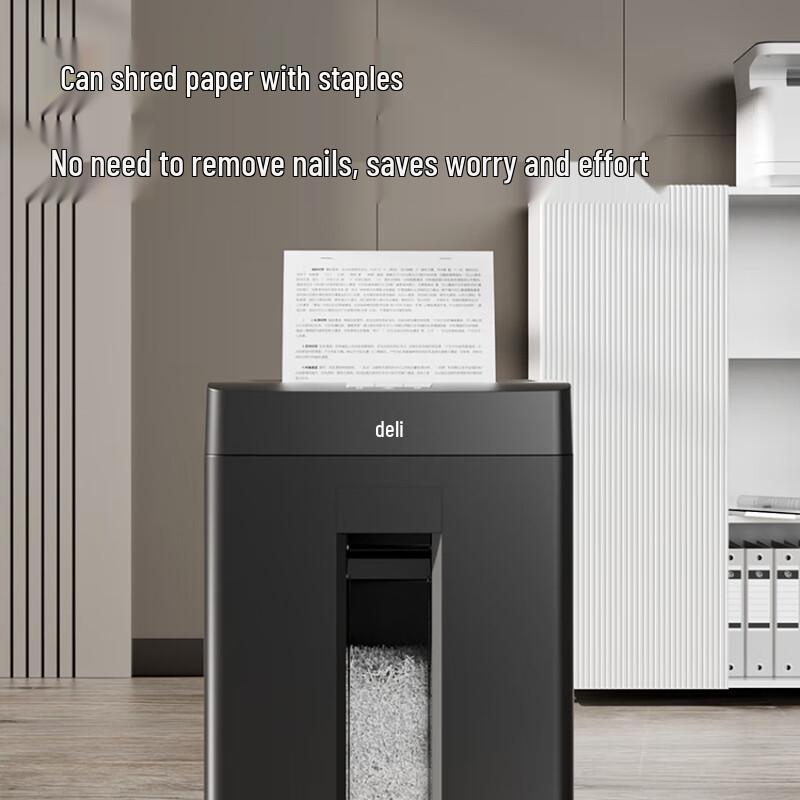 Deli Business Paper Shredder GA666 Series CN Plug (adapter Included)