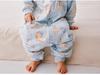 Baby A-Class Split-Leg Sleeping Bag - Spring/Autumn Cotton Jumpsuit Pajamas, Anti-Kick Design, Four Seasons Style