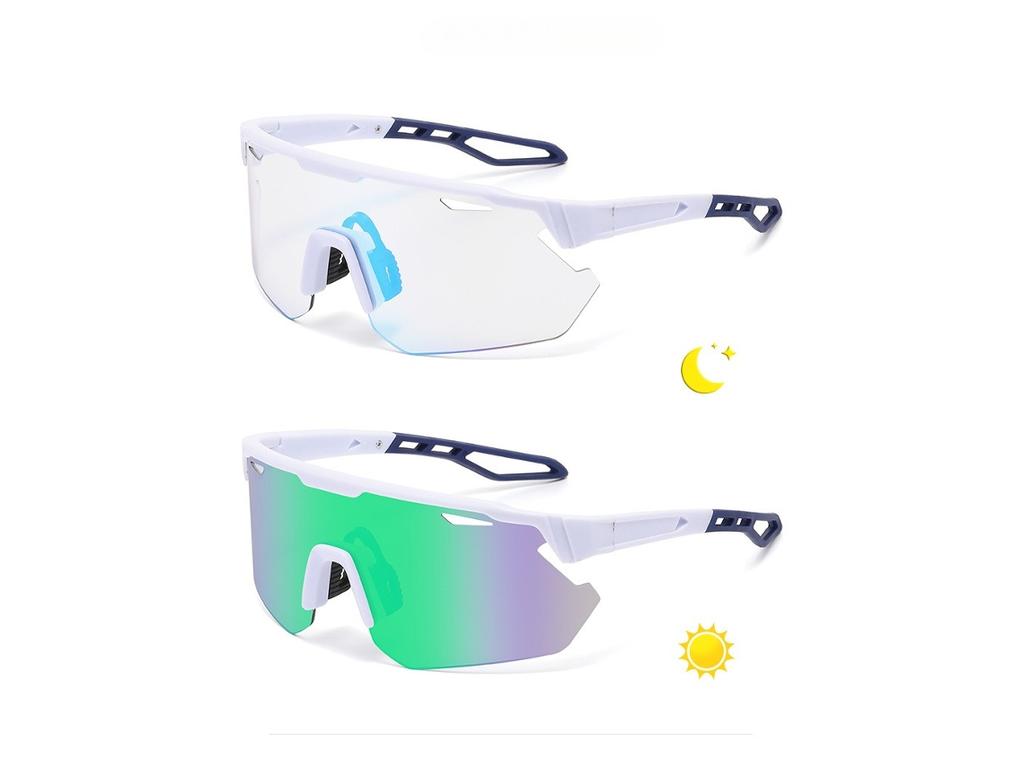 Bicycle sunglasses, photochromic sunglasses for men and women, UV protection,1 item