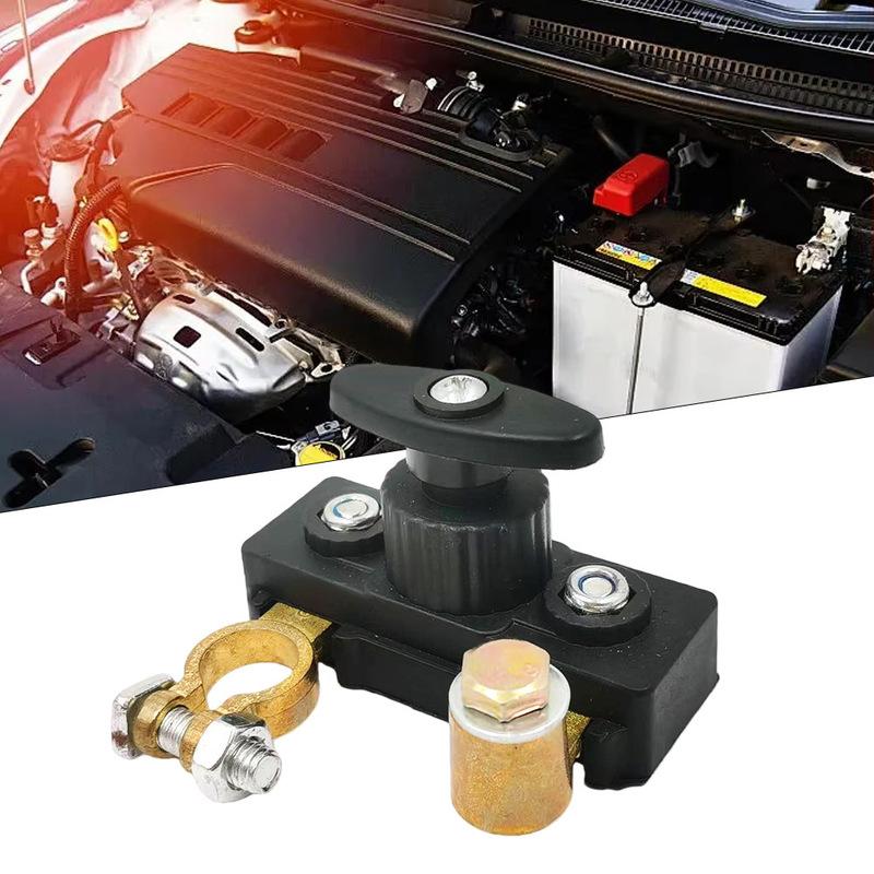 12V/24V Car Battery Isolator Cut Off Switch Truck Anti-Leakage Power Shut Off Disconnect Automatic Circuit Breaker Auto Parts